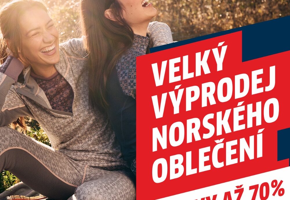 Velký výprodej norského oblečení | Slevy až 70 %